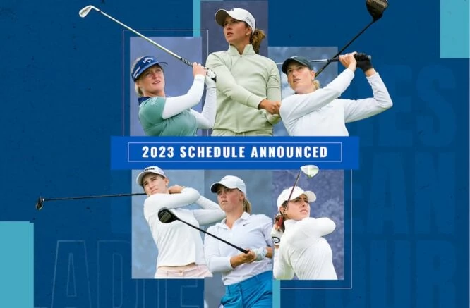 Calendario 2023 del Ladies European Tour © LET Golf