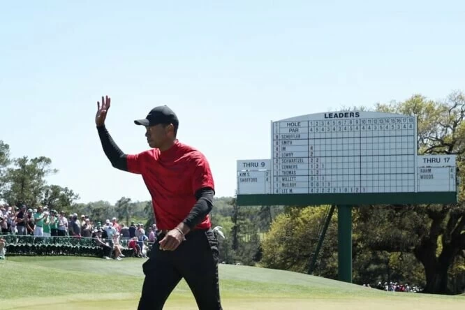 Tiger Woods, en el Masters