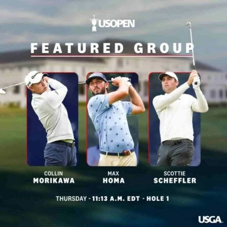 Tee Times US Open