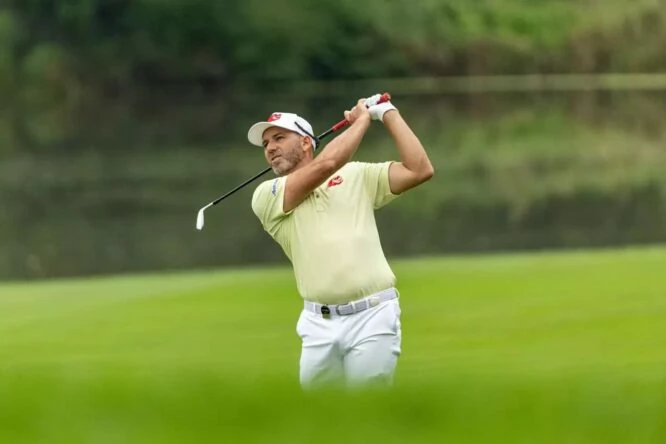 Sergio García, en el LIV Golf de Chicago © LIV Golf