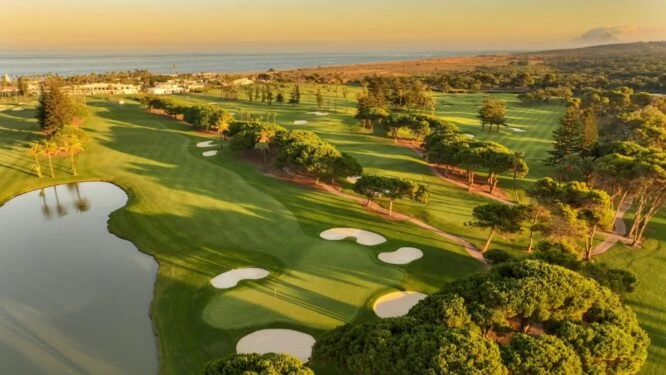 Aerial view of Real Club de Golf Sotogrande. © Real Club de Golf Sotogrande