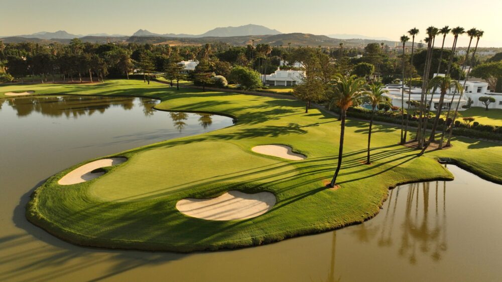 View of 17th hole of the Real Club de Golf Sotogrande. © Real Club de Golf Sotogrande