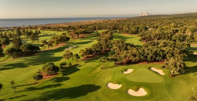 View of 15th hole of the Real Club de Golf Sotogrande. © Real Club de Golf Sotogrande View of 15th hole of the Real Club de Golf Sotogrande. © Real Club de Golf Sotogrande