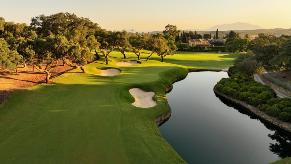 View of 7th hole of the Real Club de Golf Sotogrande. © Real Club de Golf Sotogrande