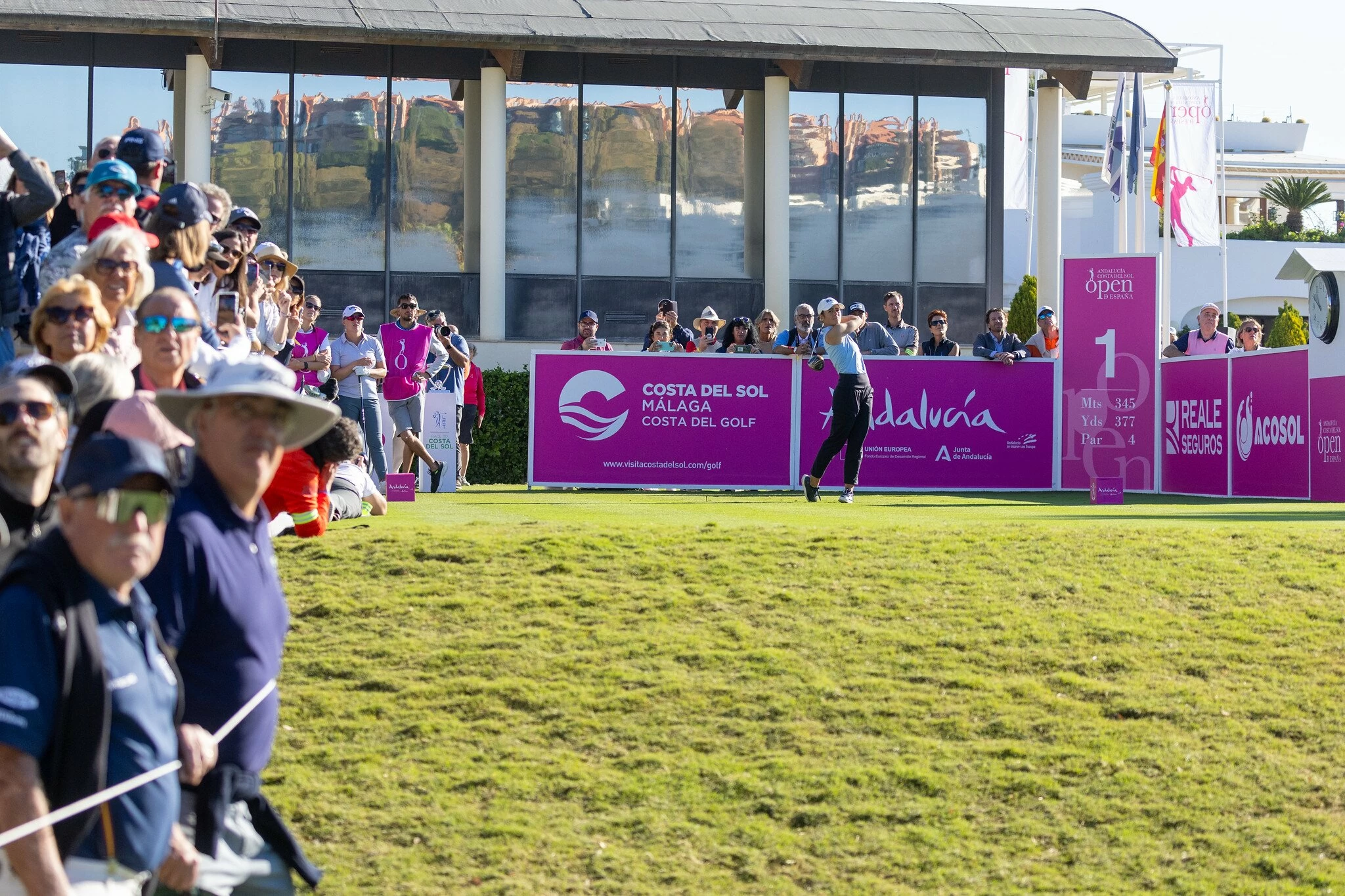 Ana Peláez en la jornada final del Andalucía Costa del Sol Open de España. © Tristan Jones/LET Ana Peláez en la jornada final del Andalucía Costa del Sol Open de España. © Tristan Jones/LET