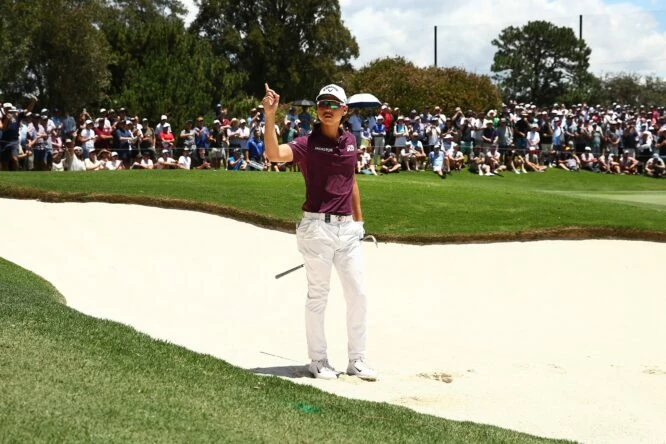 Min Woo Lee. Photo: Golf Australia / Brett Costello