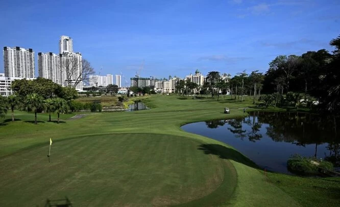 The Mines Resort Golf Club, sede esta semana del Malaysian Open.
