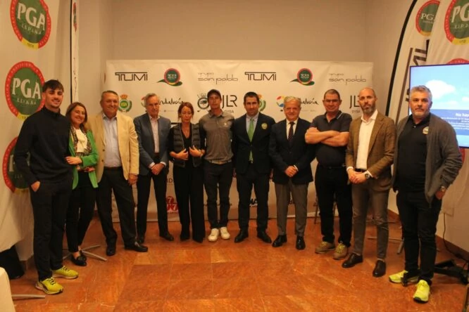 Presentación del XXXV Campeonato de la PGA de España.