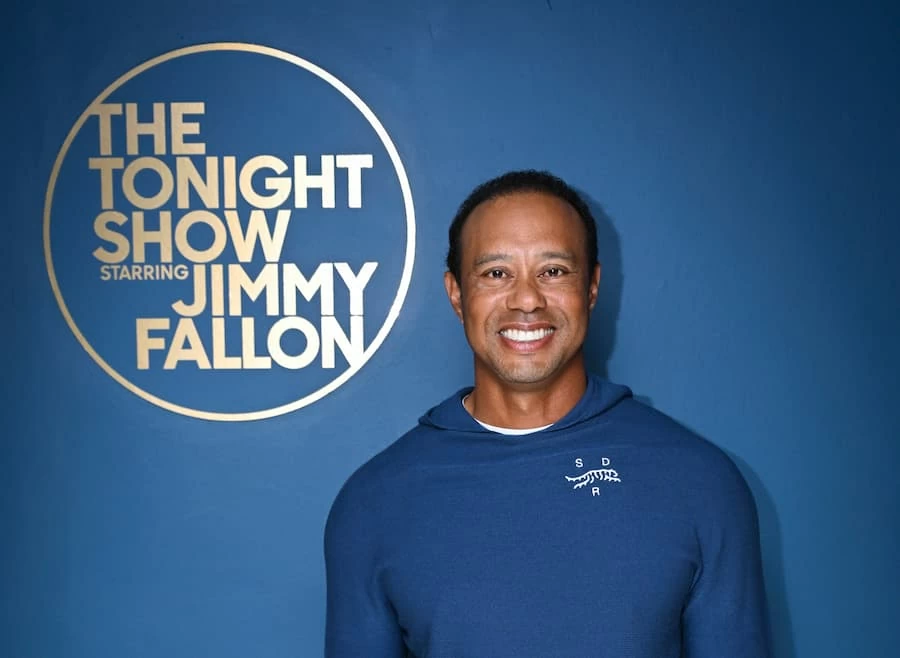 Tiger Woods, en el show de televisión Tiger Woods, en el show de televisión
