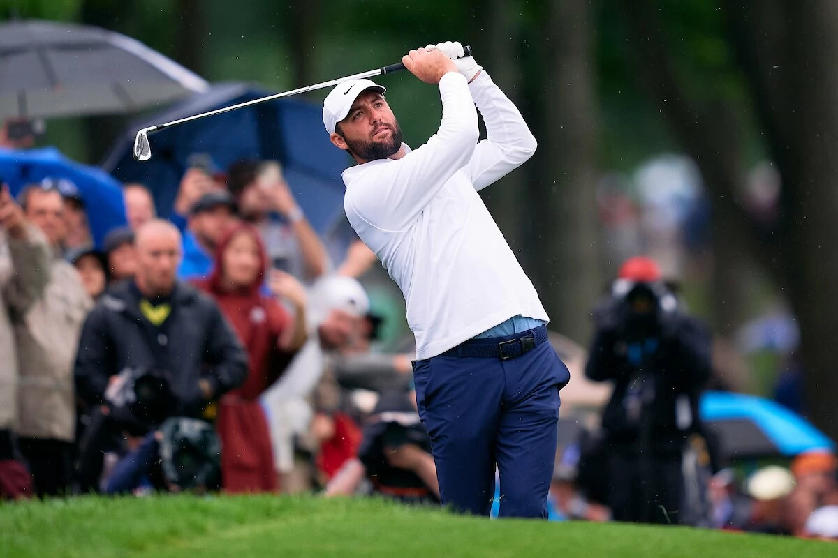 106th PGA Championship - Valhalla Golf Club - Practice Round Scottie Scheffler durante la segunda ronda del PGA Championship 2024,. © Pedro Salado/CAPTURASPORT
