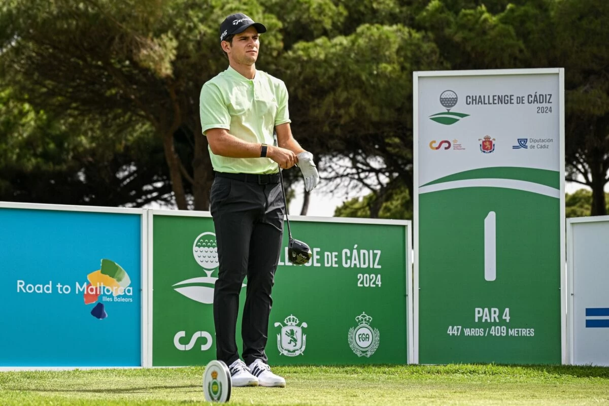 Challenge de Cadiz - Day One Ángel Ayora durante la primera jornada del Challenge de Cádiz. © Octavio Passos/Getty Images/Challenge Tour