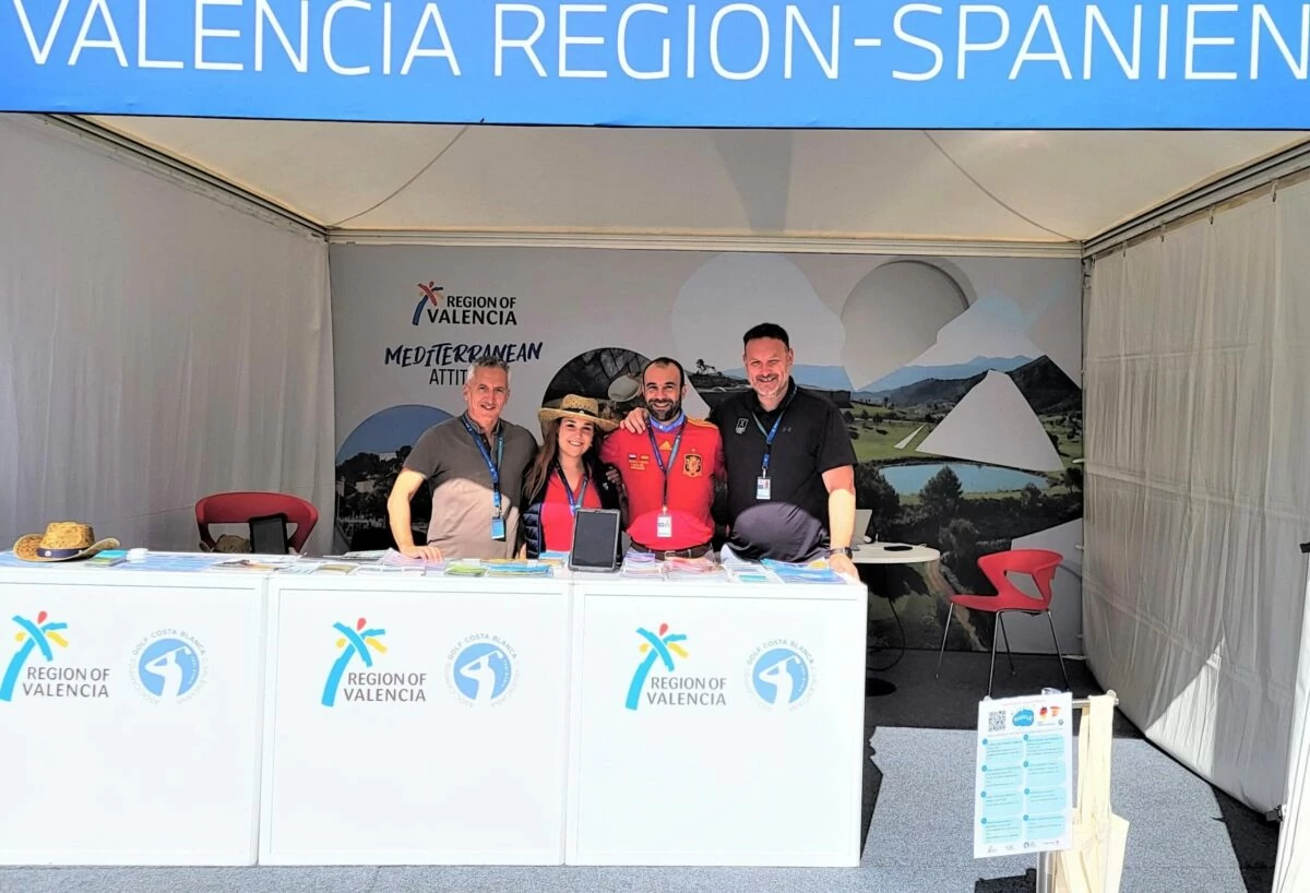 El stand de la ACGCBCV en el BMW International Open 2024. El stand de la ACGCBCV en el BMW International Open 2024.