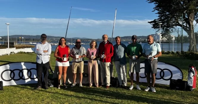Ganadores en el Real Club de Golf de La Toja.