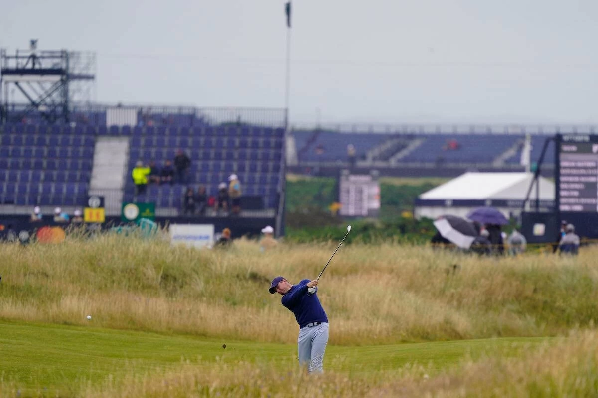 The 152nd Open Championship 2024 Rory McIlroy, durante la ronda de prácticas en el Open Championship.