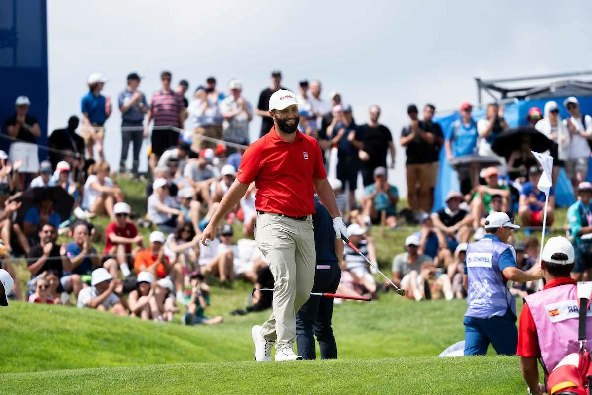 Olympic Men Golf Competition Paris 2024 Jon Rahm, durante la primera jornada de los Juegos Olímpicos de París.