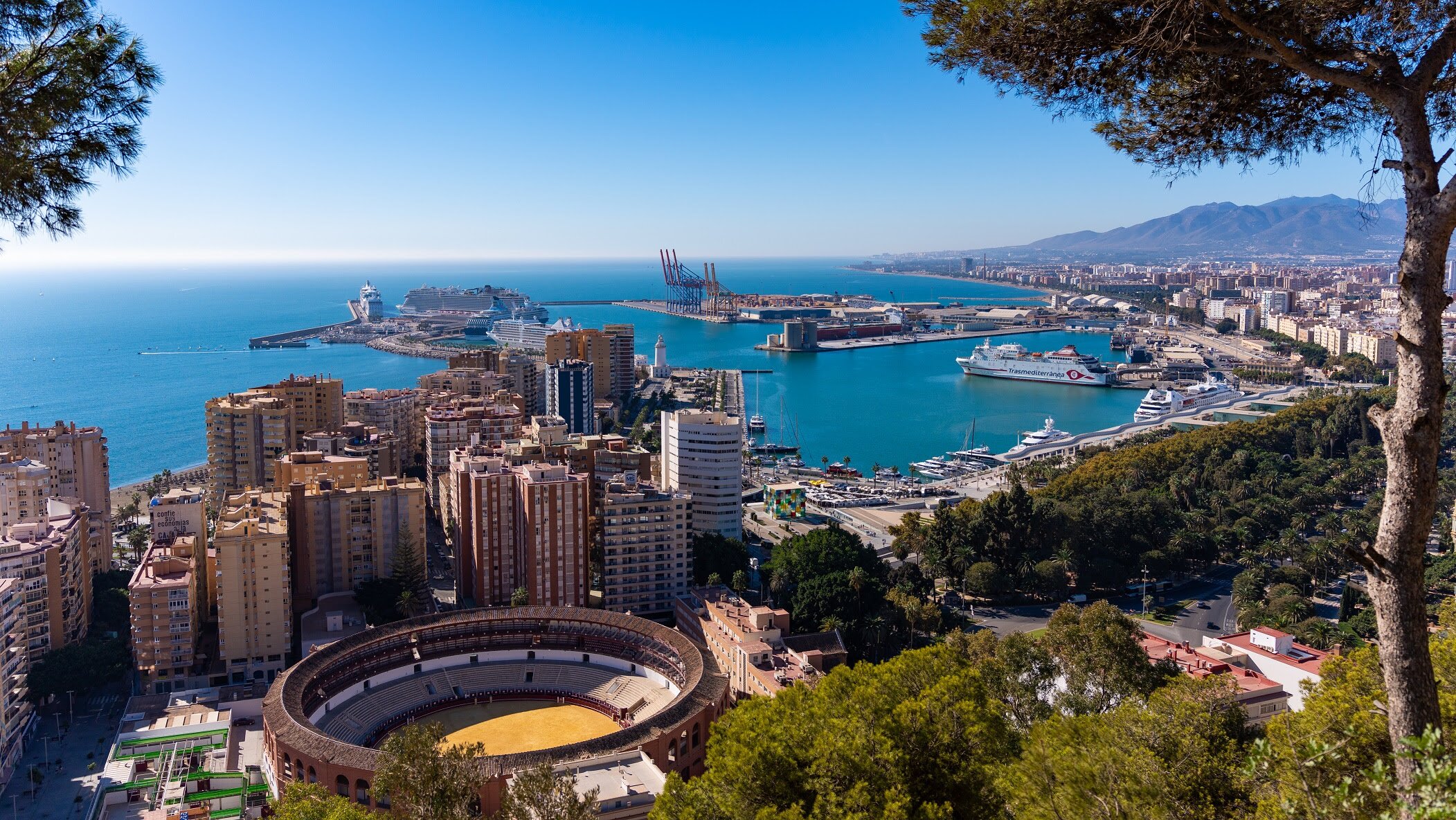 Vista de la ciudad de Málaga. © Ayuntamiento de Málaga