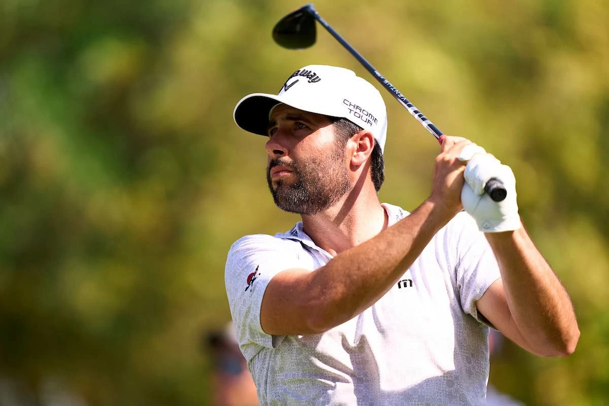 Adrián Otaegui, durante la segunda ronda de la Final de Dubai en Jumeirah. © Pedro Salado | Captura Sport Adrián Otaegui, durante la segunda ronda de la Final de Dubai en Jumeirah. © Pedro Salado | Captura Sport
