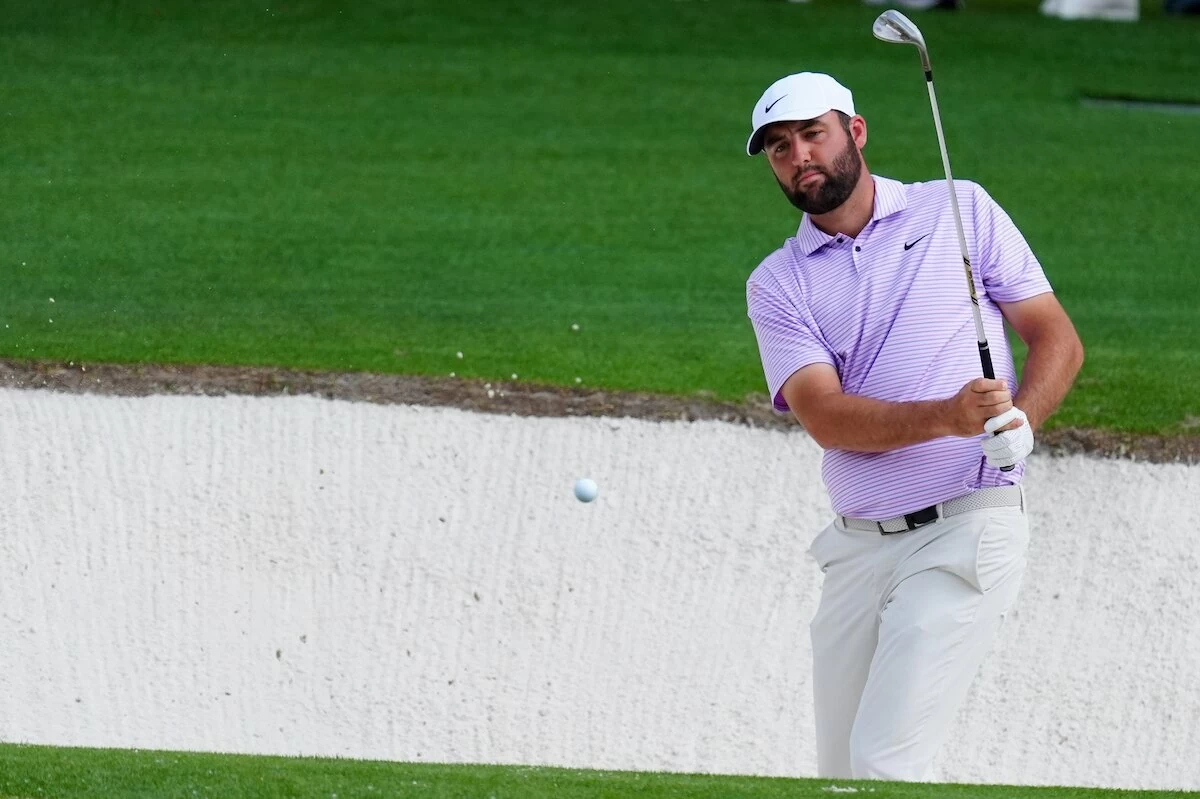 The Masters Scottie Scheffler. © Golffile | Fran Caffrey