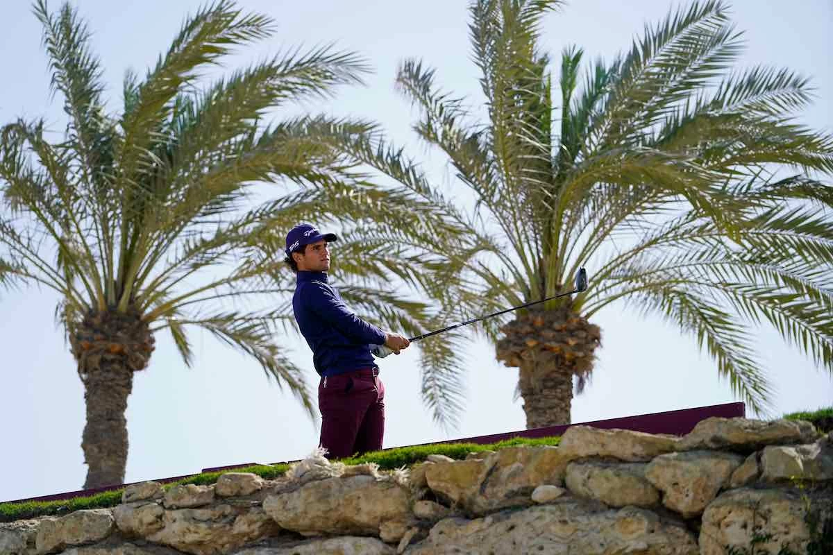 Commercial Bank Qatar Masters 2025 Ángel Ayora, durante el torneo de Qatar de la semana pasada. (© Golffile | Thos Caffrey)