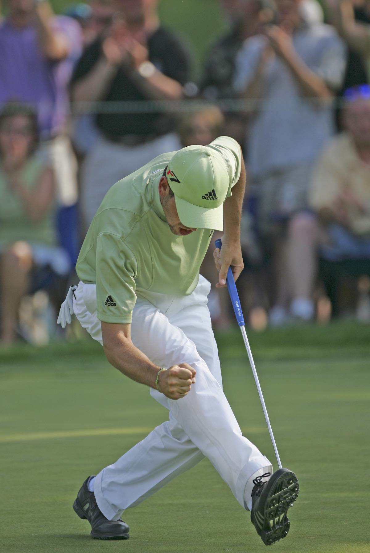 Sergio García, en el Wachovia Championship de 2005. (Photo by Chris Condon/PGA)