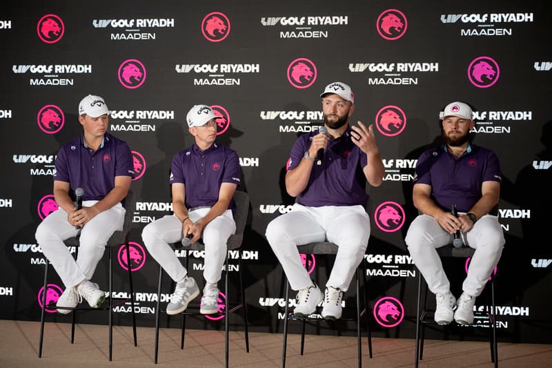 Jon Rahm, with Legion XIII © LIV Golf