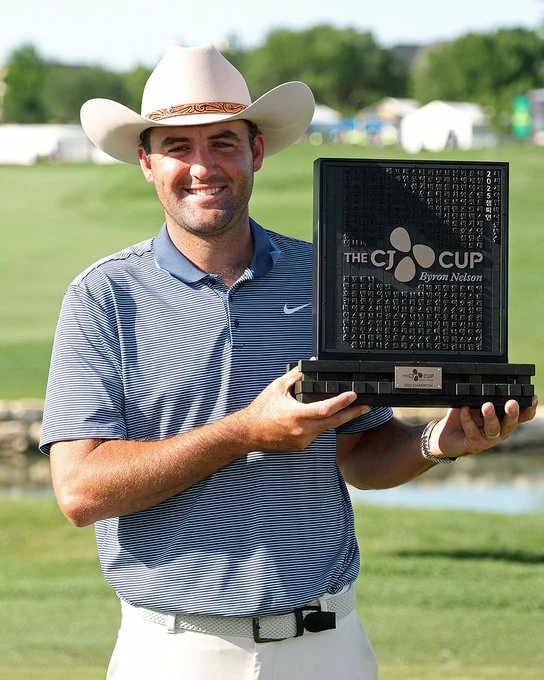 Scottie Scheffler, ganador del CJ Cup Byron Nelson 2025. © PGA Tour Scottie Scheffler, ganador del CJ Cup Byron Nelson 2025. © PGA Tour