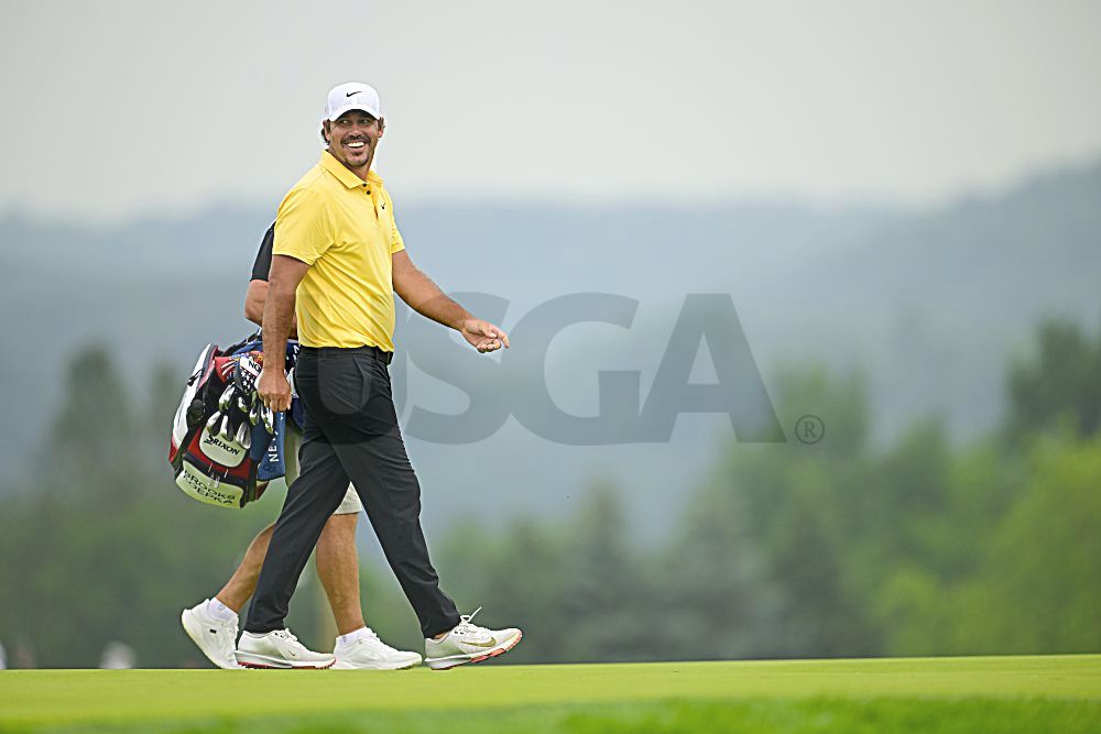 Brooks Koepka in the 2nd round of the US Open 2025. © USGA/Logan Whitton