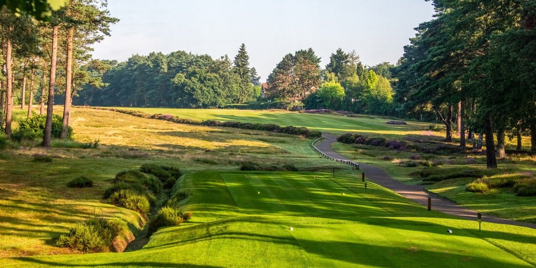 Hole 2 of the Old course at Sunningdale. © Sunningdale Golf Club
