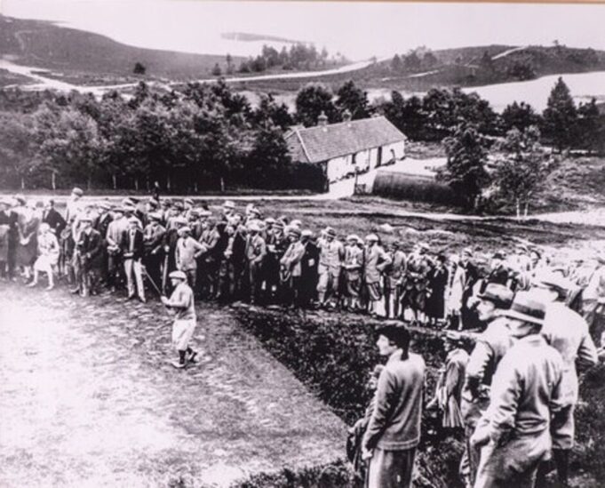 Bobby Jones at Sunningdale in 1926. © Sunningdale Golf Club