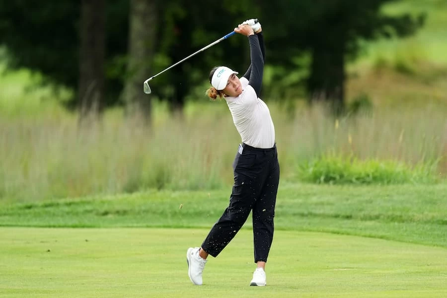 Miranda Wang, líder de la clasificación © Getty | LPGA Miranda Wang, líder de la clasificación © Getty | LPGA
