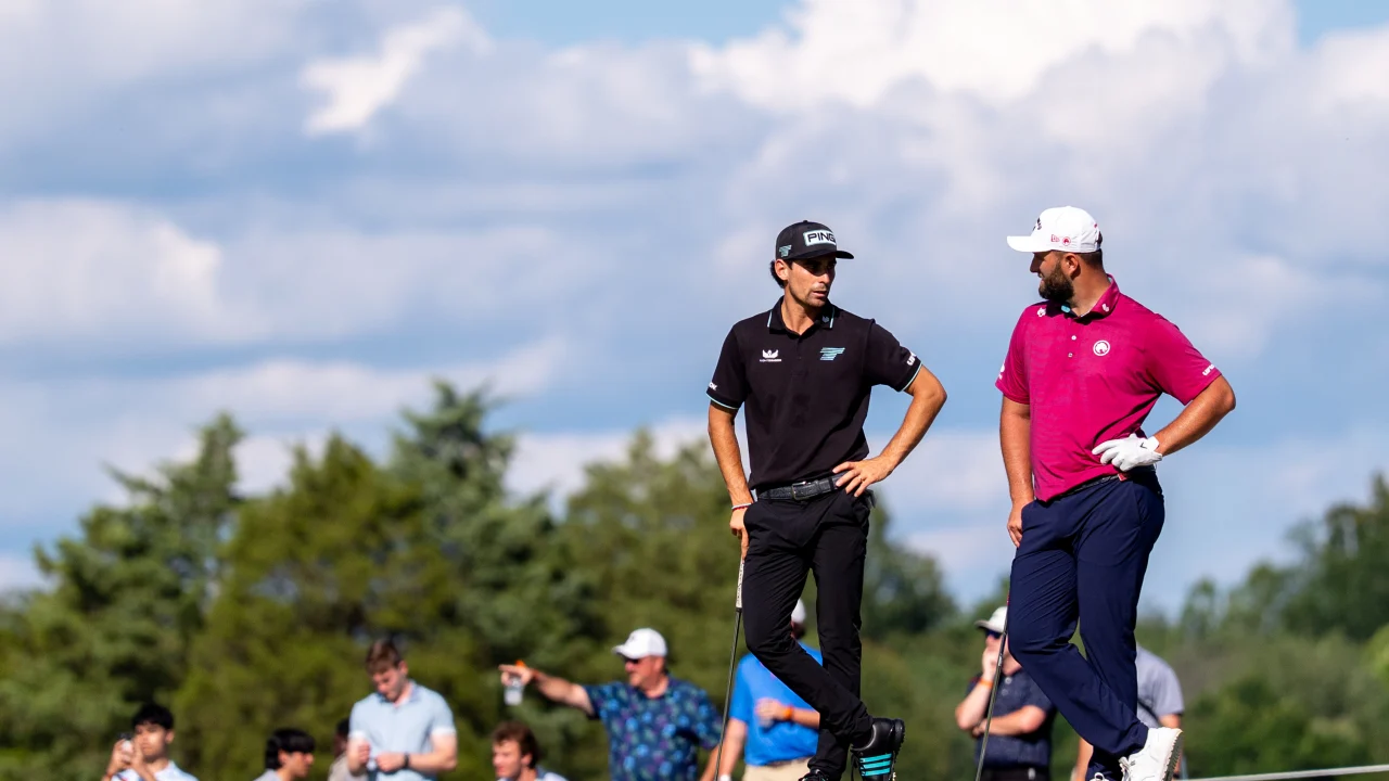 Niemann y Rahm, en un torneo © LIV Golf Niemann y Rahm, en un torneo © LIV Golf