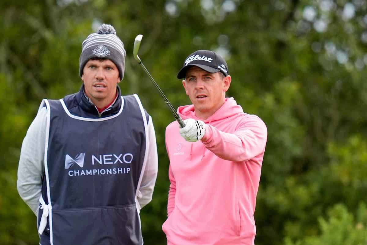 Nexo Championship 2025 Grant Forrest, líder del Nexo Championship a falta de 18 hoyos.