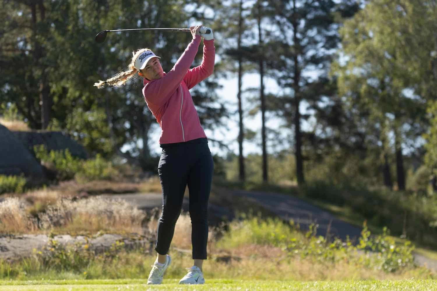 Luna Sobrón, en la segunda jornada del Hills Open. © LET Golf Luna Sobrón, en la segunda jornada del Hills Open. © LET Golf