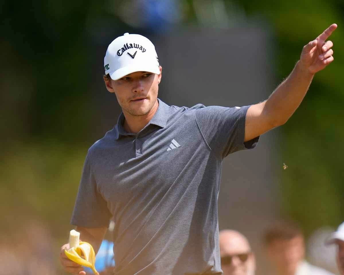 Genesis Scottish Open 2025 Rasmus Hojgaard, líder del Danish Golf Championship a falta de 18 hoyos.