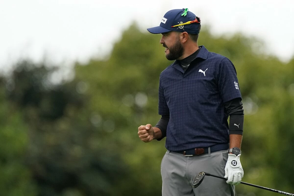 Ángel Hidalgo durante la tercera ronda del Amgen Irish Open 2025. © Golffile | David Lloyd - Amgen Irish Open 2025 Ángel Hidalgo durante la tercera ronda del Amgen Irish Open 2025. © Golffile | David Lloyd