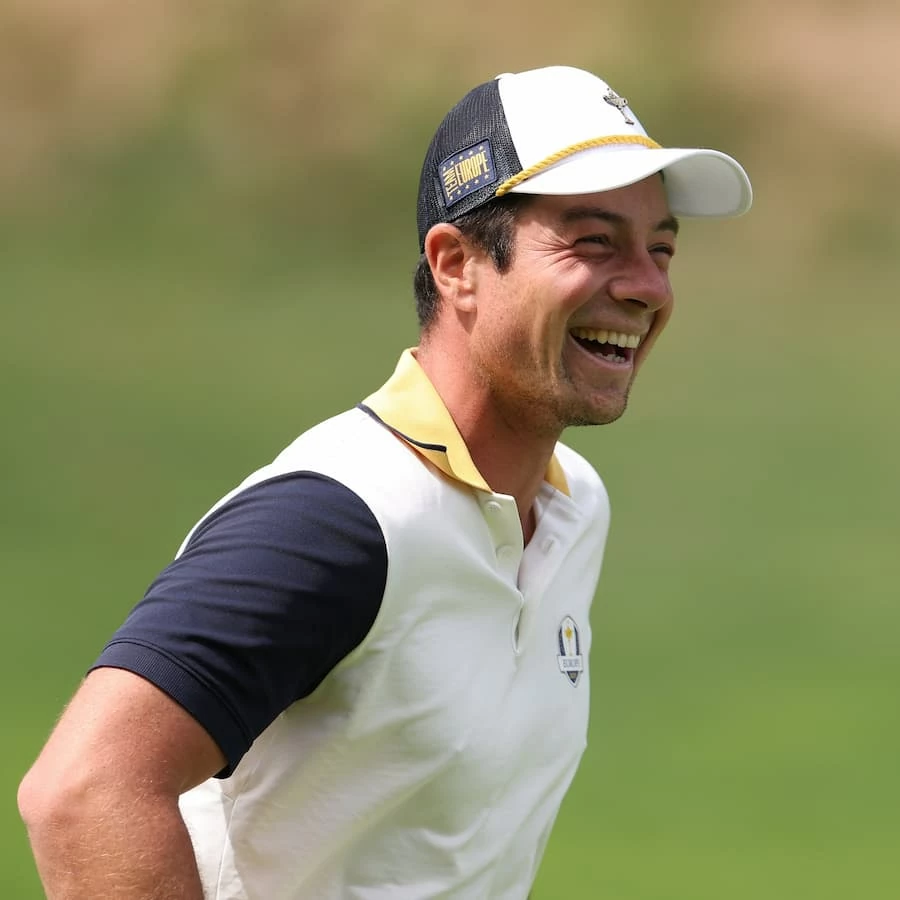 Hovland, practicando en Bethpage Black | Ryder Cup Europe Hovland, practicando en Bethpage Black | Ryder Cup Europe