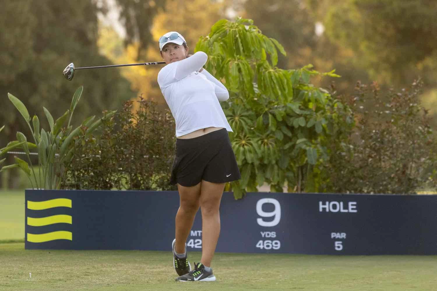 Anna Huang, este viernes en la segunda ronda de La Sella Open. Anna Huang, este viernes en la segunda ronda de La Sella Open.