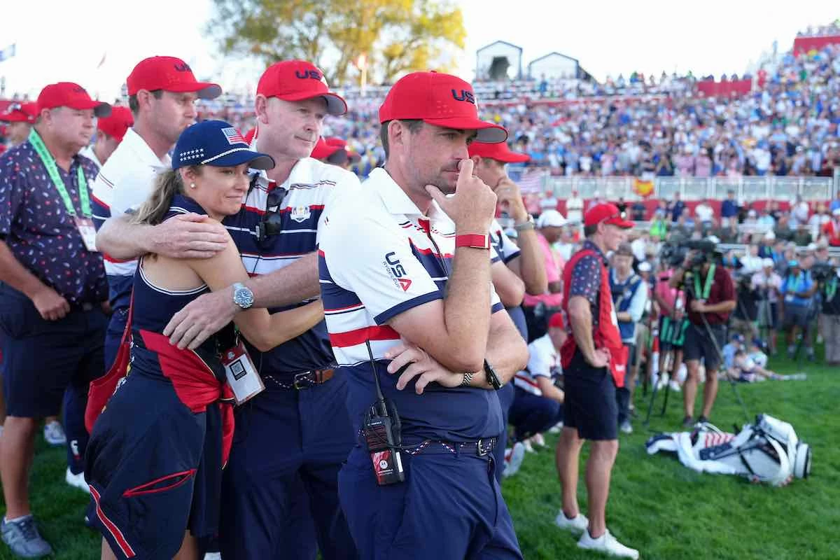 Keegan Bradley, durante el domingo de los individuales de la Ryder de Bethpage. (Photo by Darren Carroll/PGA of America) Keegan Bradley, durante el domingo de los individuales de la Ryder de Bethpage. (Photo by Darren Carroll/PGA of America)