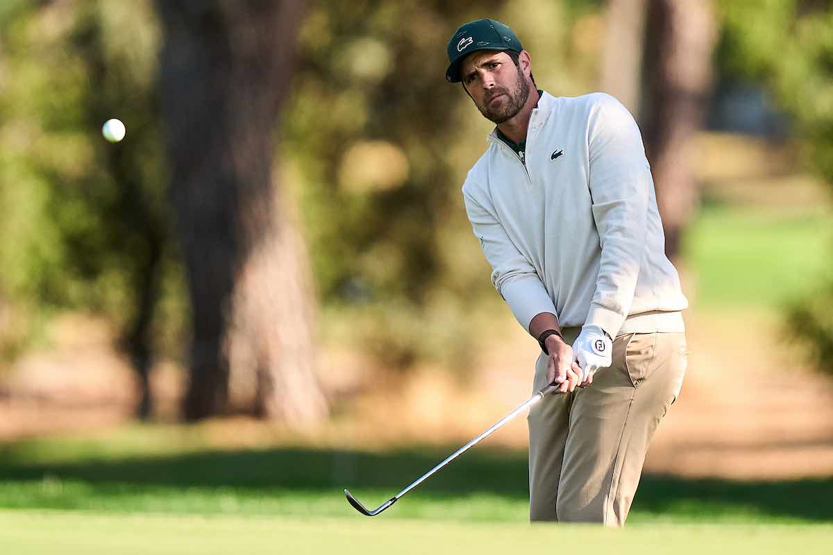 Nacho Elvira, durante la segunda ronda del Open de España. © Open de España Presented By Madrid