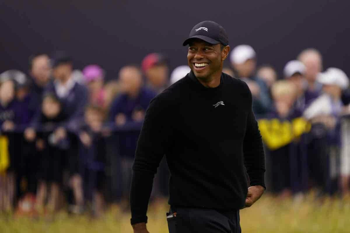 The 152nd Open Championship 2024 Tiger Woods.