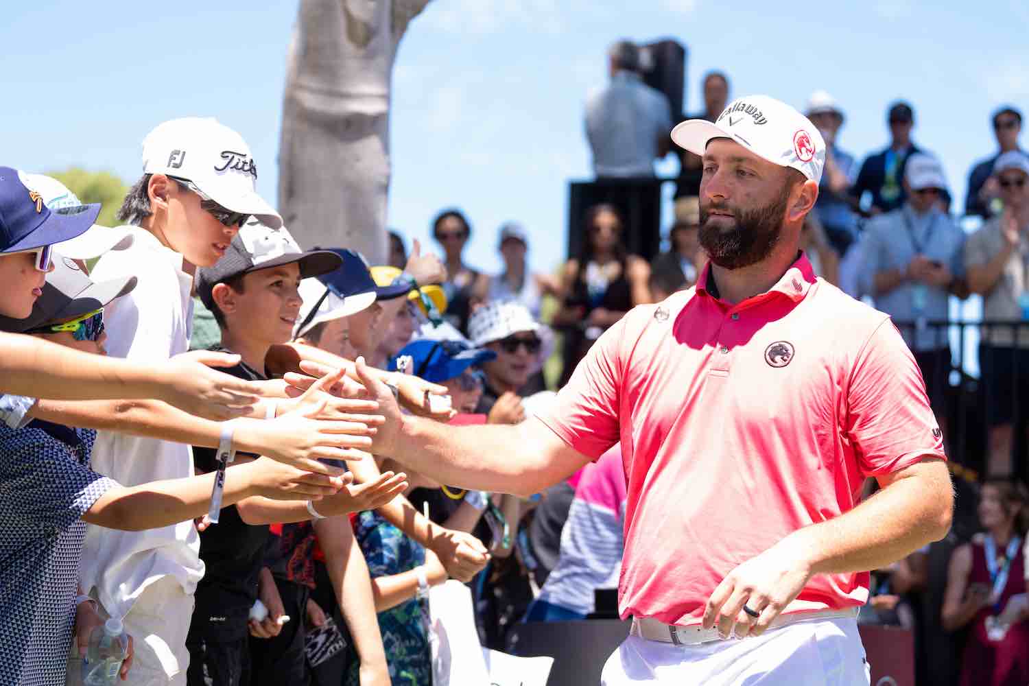 Jon Rahm, durante la tercera ronda del LIV Golf Australia.