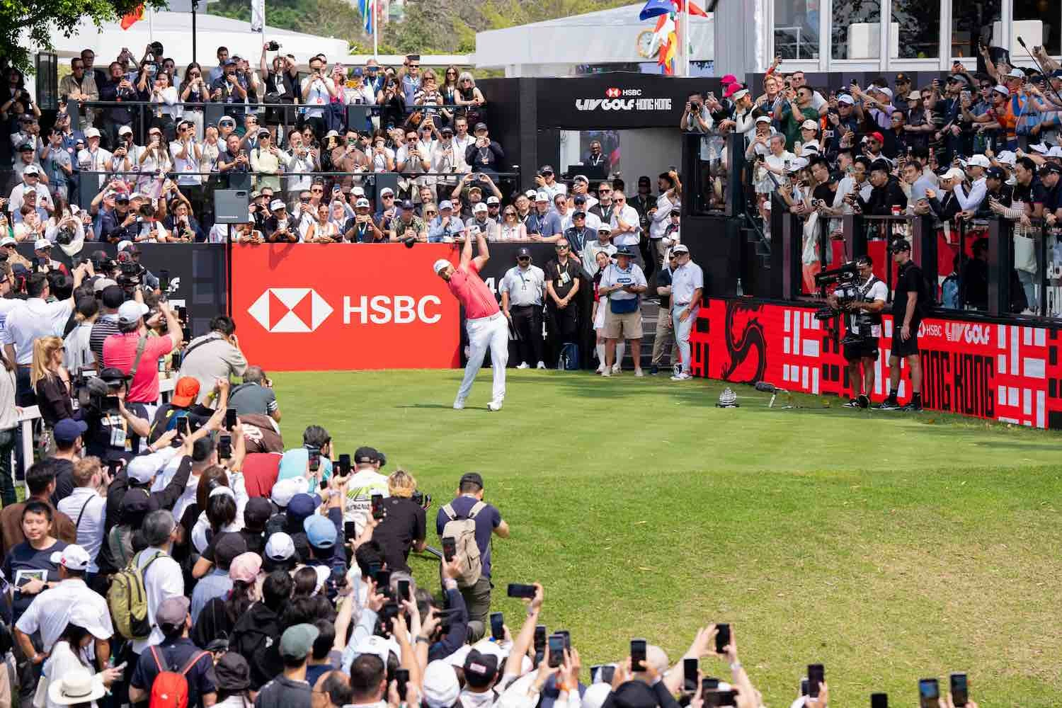 Jon Rahm, durante la tercera jornada del LIV Golf Hong Kong. © Pedro Salado. Jon Rahm, durante la tercera jornada del LIV Golf Hong Kong. © Pedro Salado.