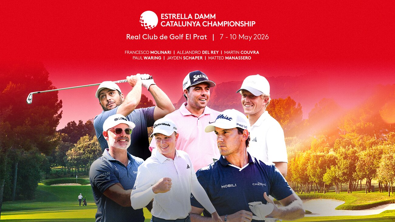 Francesco Molinari, Jayden Schaper, Alejandro del Rey, Martin Couvra, Paul Waring and Matteo Manassero join the Estrella Damm Catalunya Championship 2026 Francesco Molinari, Jayden Schaper, Alejandro del Rey, Martin Couvra, Paul Waring and Matteo Manassero join the Estrella Damm Catalunya Championship 2026.