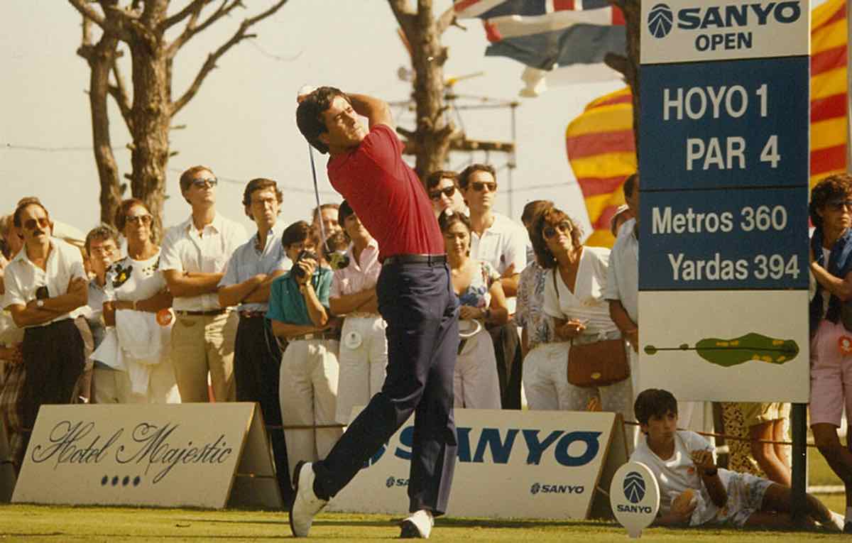 Seve Ballesteros, en el Sanyo Open de 1985 en El Prat. © Real Club de Golf El Prat Seve Ballesteros, en el Sanyo Open de 1985 en El Prat. © Real Club de Golf El Prat