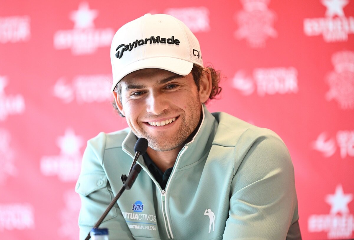 Ángel Ayora, en la rueda de prensa del miércoles. © Getty Images