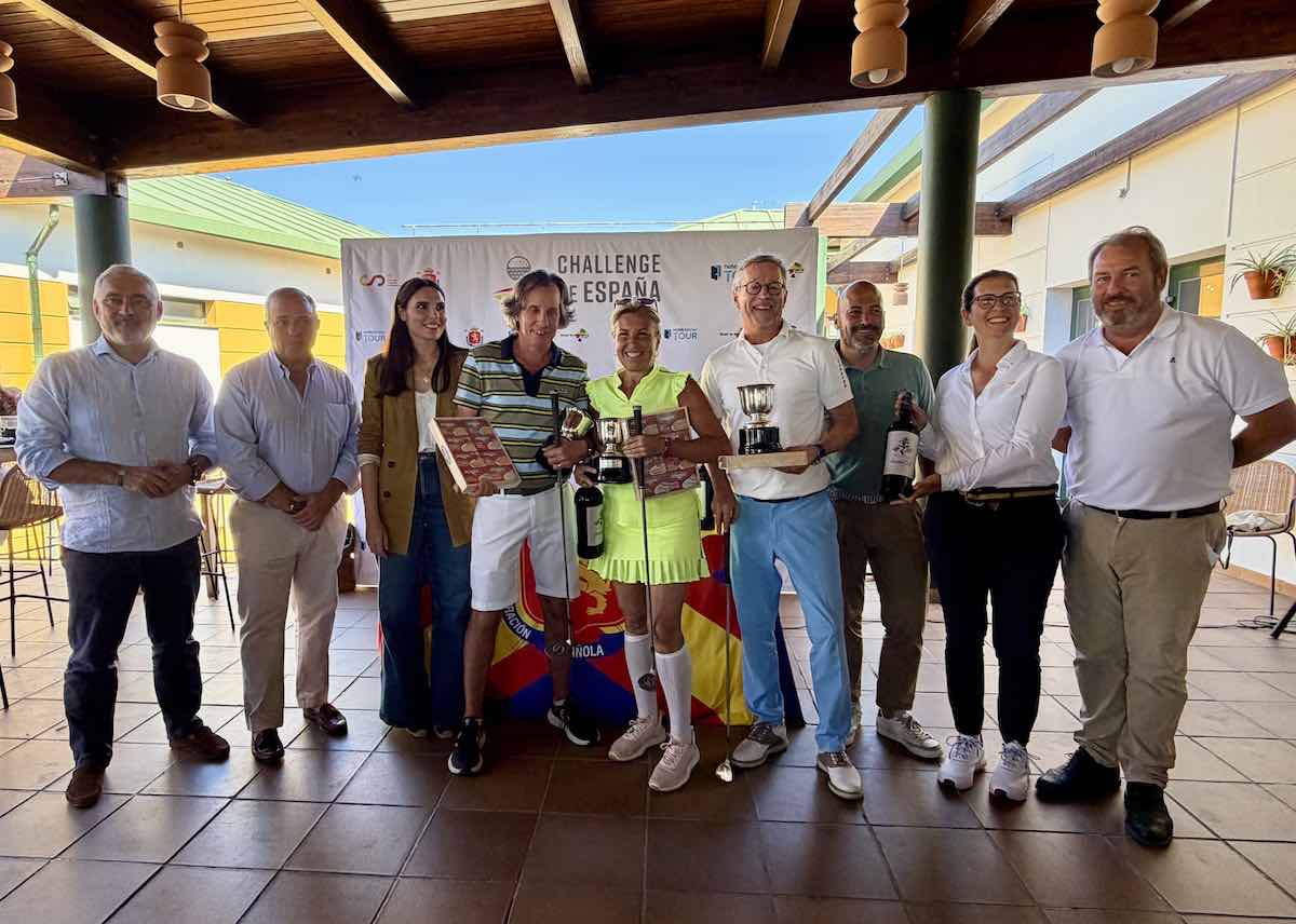 Los ganadores del Pro Am del Challenge de España.