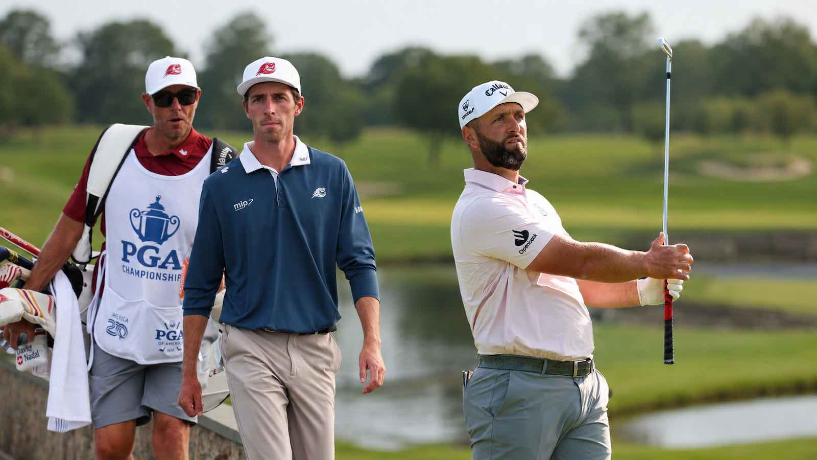 David Puig y Jon Rahm, con la opción aún de hacer grandes cosas en el PGA Championship. David Puig y Jon Rahm, con la opción aún de hacer grandes cosas en el PGA Championship.