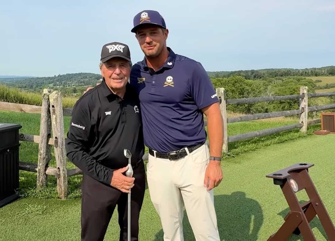 Gary Player y Bryson DeChambeau © Instagram Gary Player Gary Player y Bryson DeChambeau © Instagram Gary Player